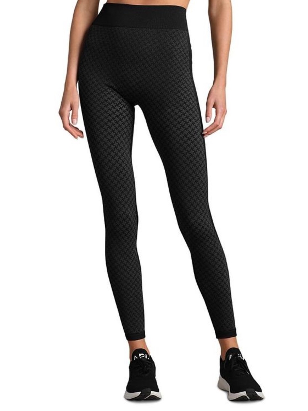 Rhone Après Houndstooth Seamless Leggings Black L